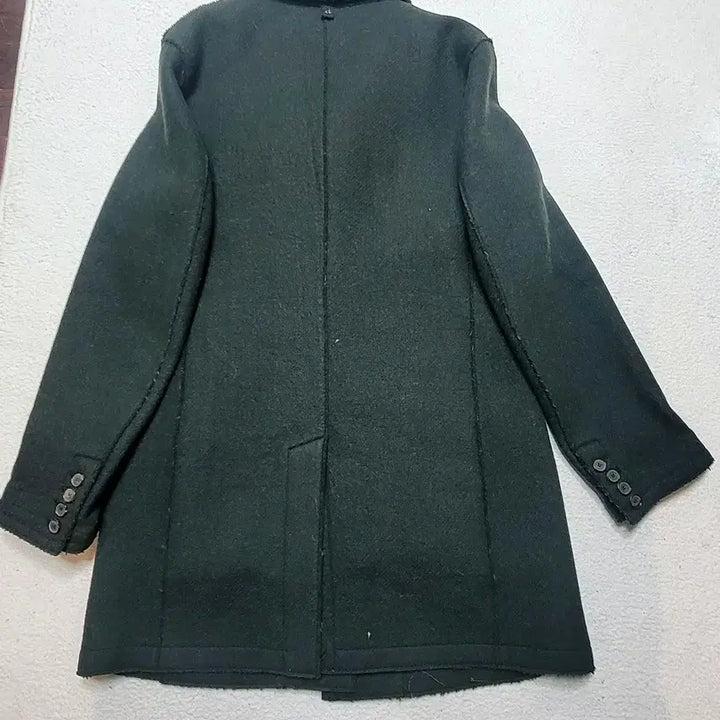 [BUNJANG] Allegri Goose Down Liner Wool Coat (Dark Green) / 알레그리 구스다운 라이너 울 코트 (다크그린/52)