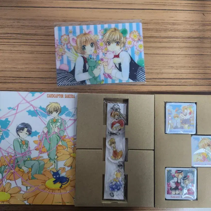 [BUNJANG] Cardcaptor Sakura Goods Bundle Set / 카드캡터 사쿠라 굿즈 박스 ,특장판CD2박스,1권원서