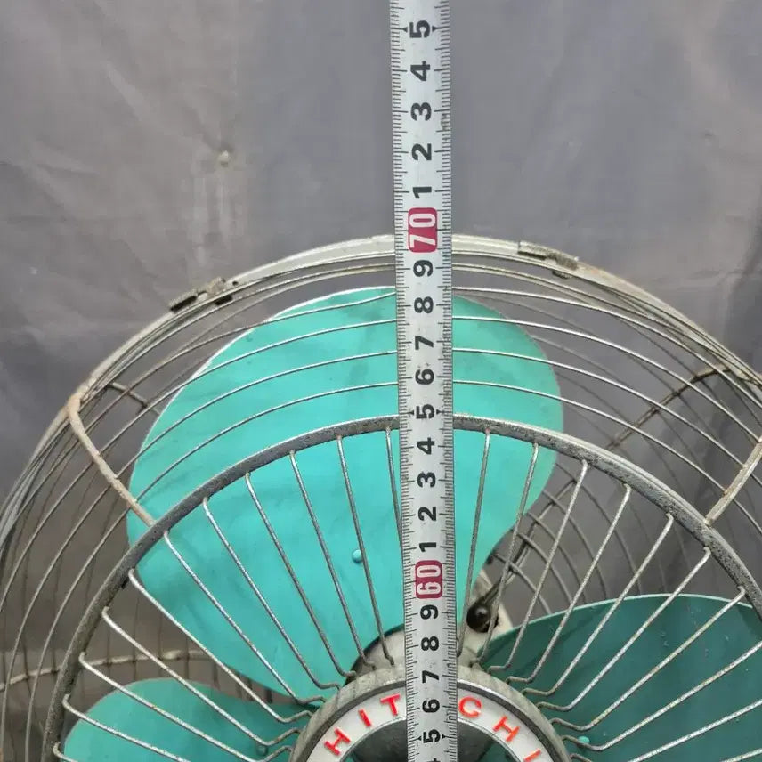 [BUNJANG] Hitachi Vintage Fan (Mint) / 1960년대 히타치 빈티지 선풍기 민트색