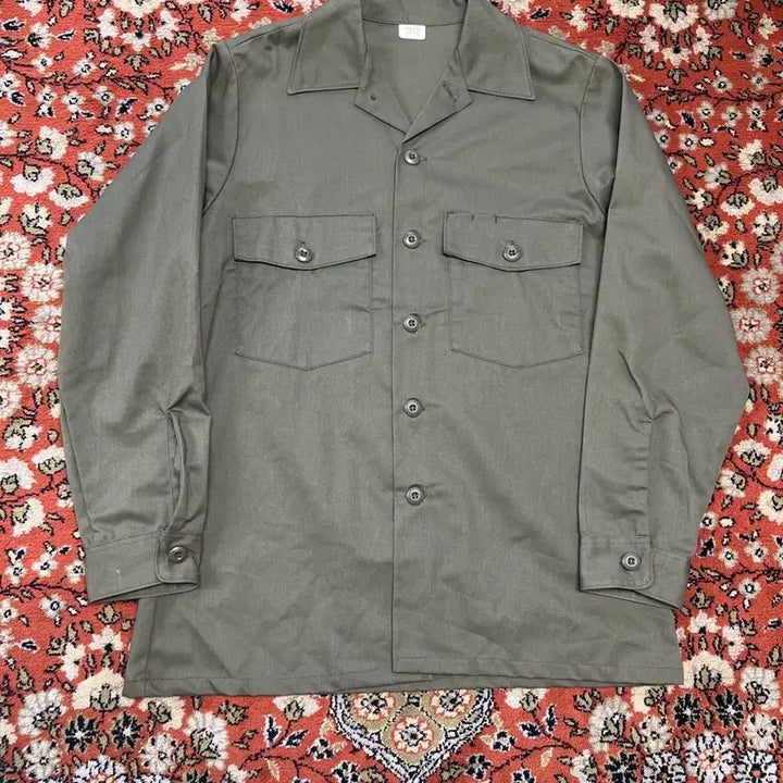 [BUNJANG] US Army OG-507 Utility Shirt / [15 1/2] 미군 오리지널 OG-507 유틸리티 셔츠