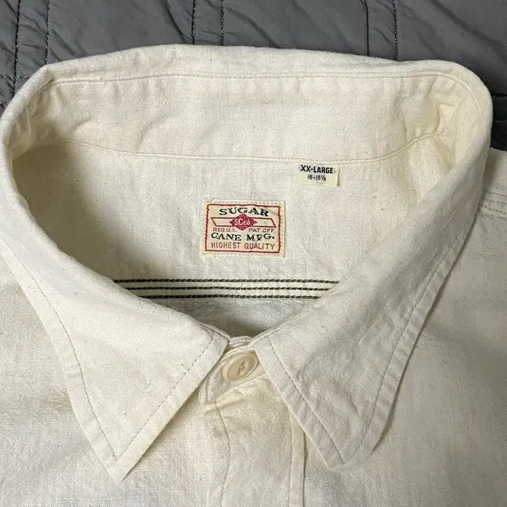 [SOLD OUT] [xxl]슈가케인 샴브레이 반팔 워크셔츠