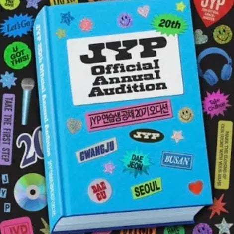 [BUNJANG] JYP 20th Anniversary Trainee Audition Signed Notebook / JYP 20주년 오디션 연습생 공채 싸인 공책