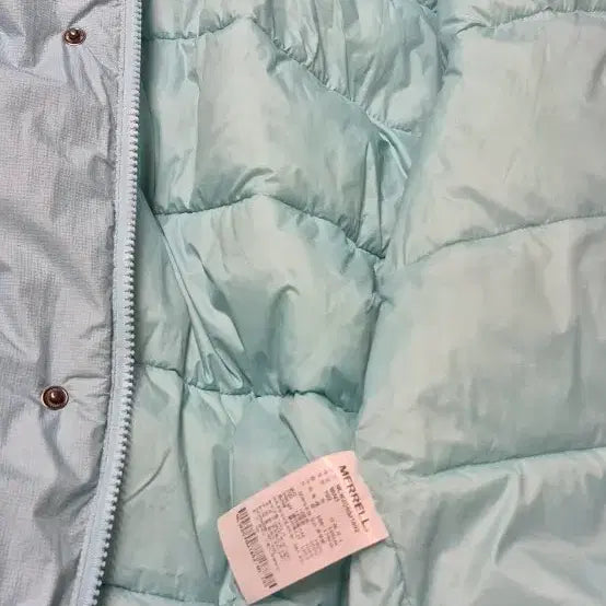 [SOLD OUT] 메렐 여성 패딩 점퍼 민트색 100