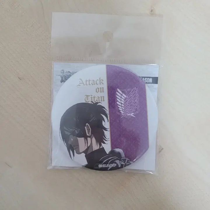 [SOLD OUT] (미개봉)진격거 한지 캔뱃지