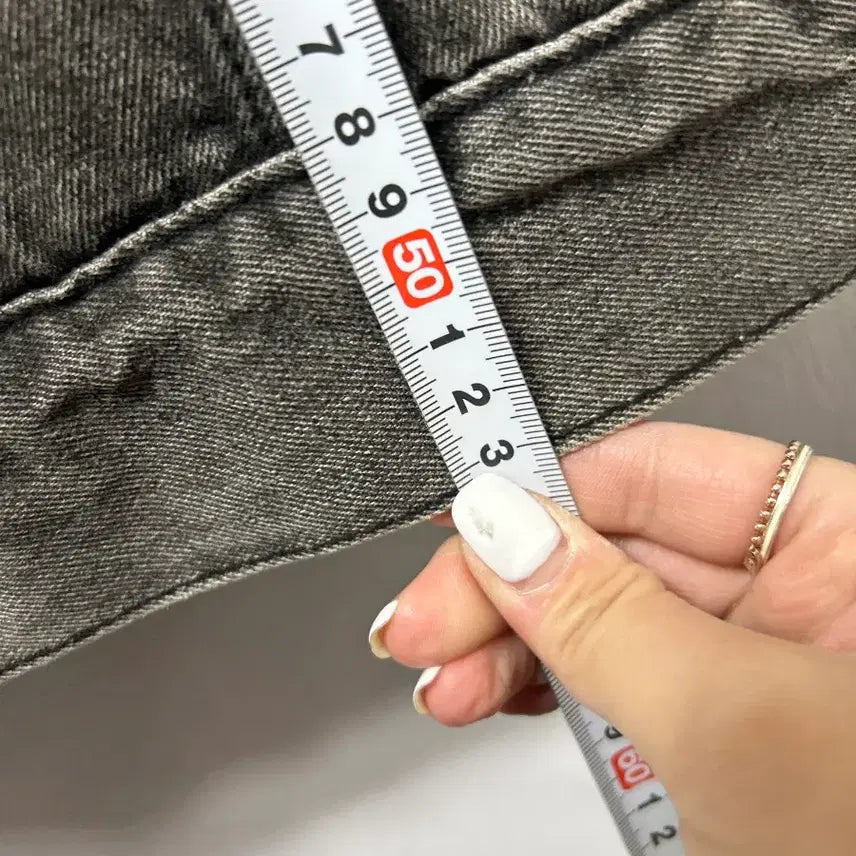[BUNJANG] 블랙 데님 털 안감 조끼 여성 / 블랙 데님 털 안감 조끼 여성