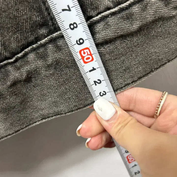 [BUNJANG] 블랙 데님 털 안감 조끼 여성 / 블랙 데님 털 안감 조끼 여성