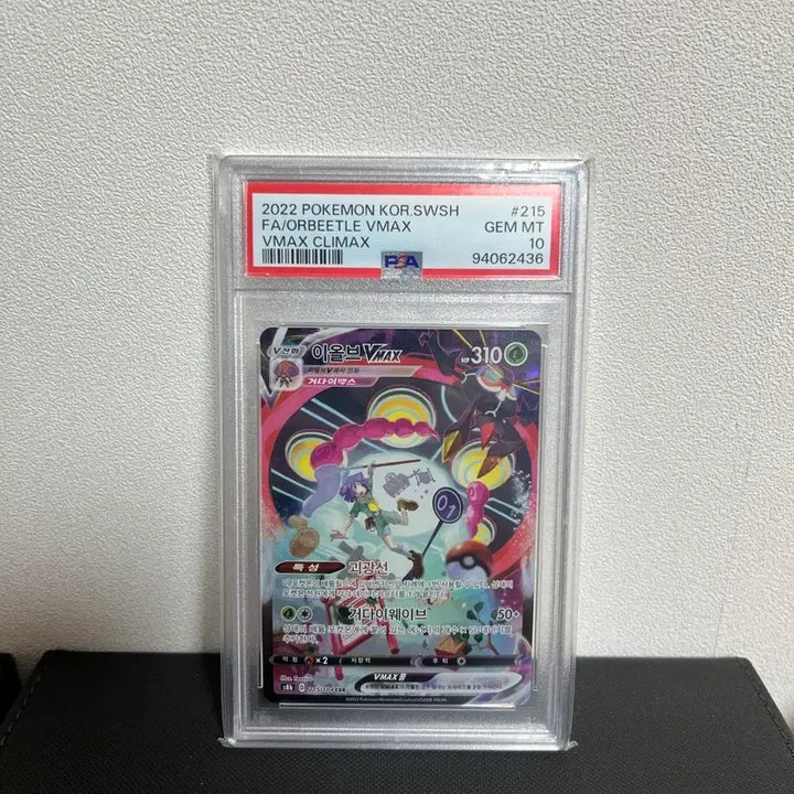 [BUNJANG] Evolve VMAX PSA 10 Trading Card / 이올브 VMAX PSA 10 (젬민트)
