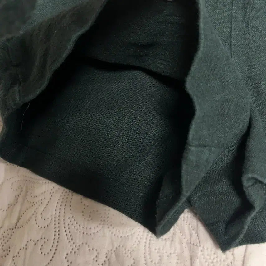 [BUNJANG] MARS Linen Black Shorts M / MARS 검정 린넨 반바지 M