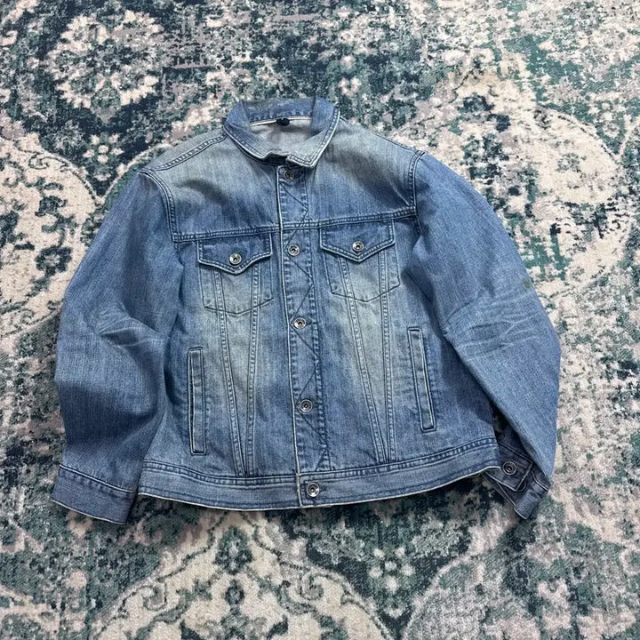 [BUNJANG] Sieries Selves Denim Trucker Jacket (M) / 시리즈 셀비즈 데님 트러커 자켓 (M)