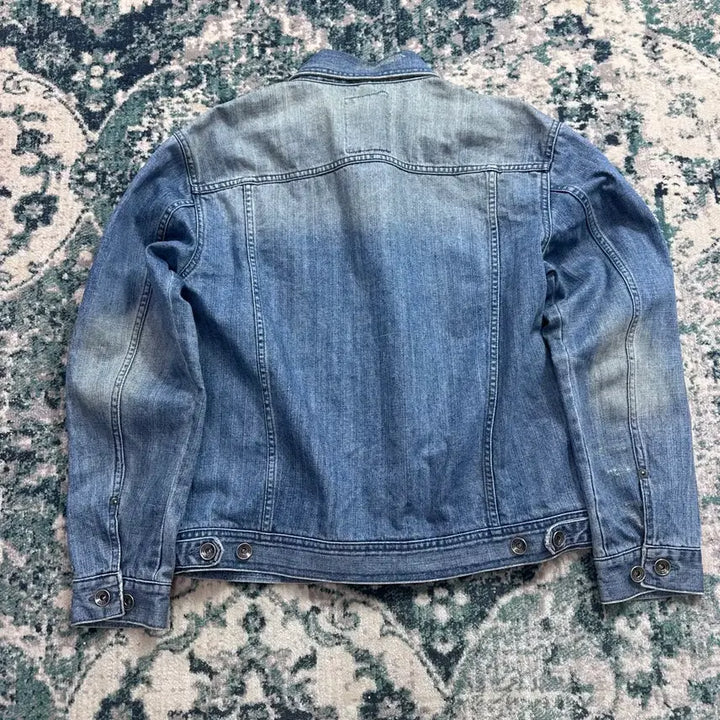 [BUNJANG] Sieries Selves Denim Trucker Jacket (M) / 시리즈 셀비즈 데님 트러커 자켓 (M)