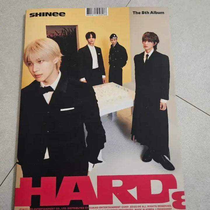 [SOLD OUT] [BUNJANG] SHINee HARD 8th Album / 샤이니 HARD 8집 앨범