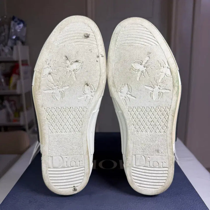 [SOLD OUT] [37사이즈]디올 B23 오블리크 캔버스 하이탑 스니커즈
