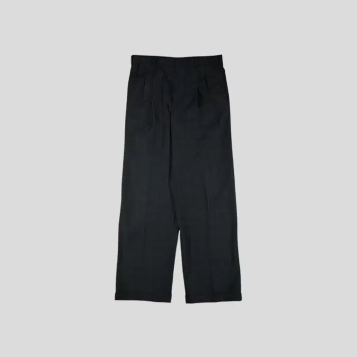 [BUNJANG] Givenchy Men Grid Pattern Trousers / GIVENCHY MEN 지방시 00s 딥그레이 딥브라운 블랙 배색 그리드