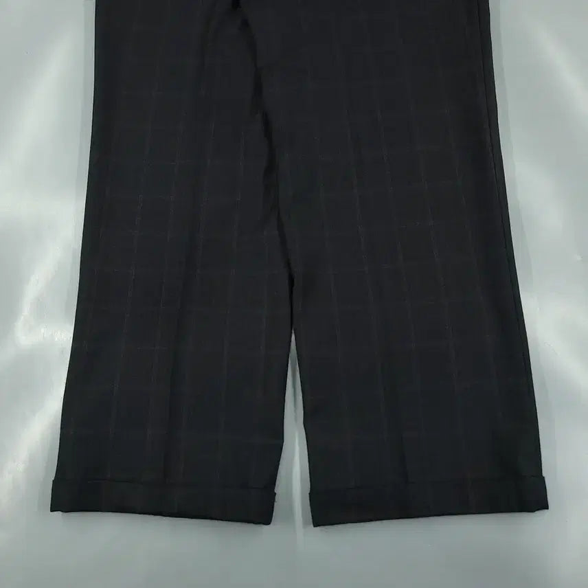 [BUNJANG] Givenchy Men Grid Pattern Trousers / GIVENCHY MEN 지방시 00s 딥그레이 딥브라운 블랙 배색 그리드