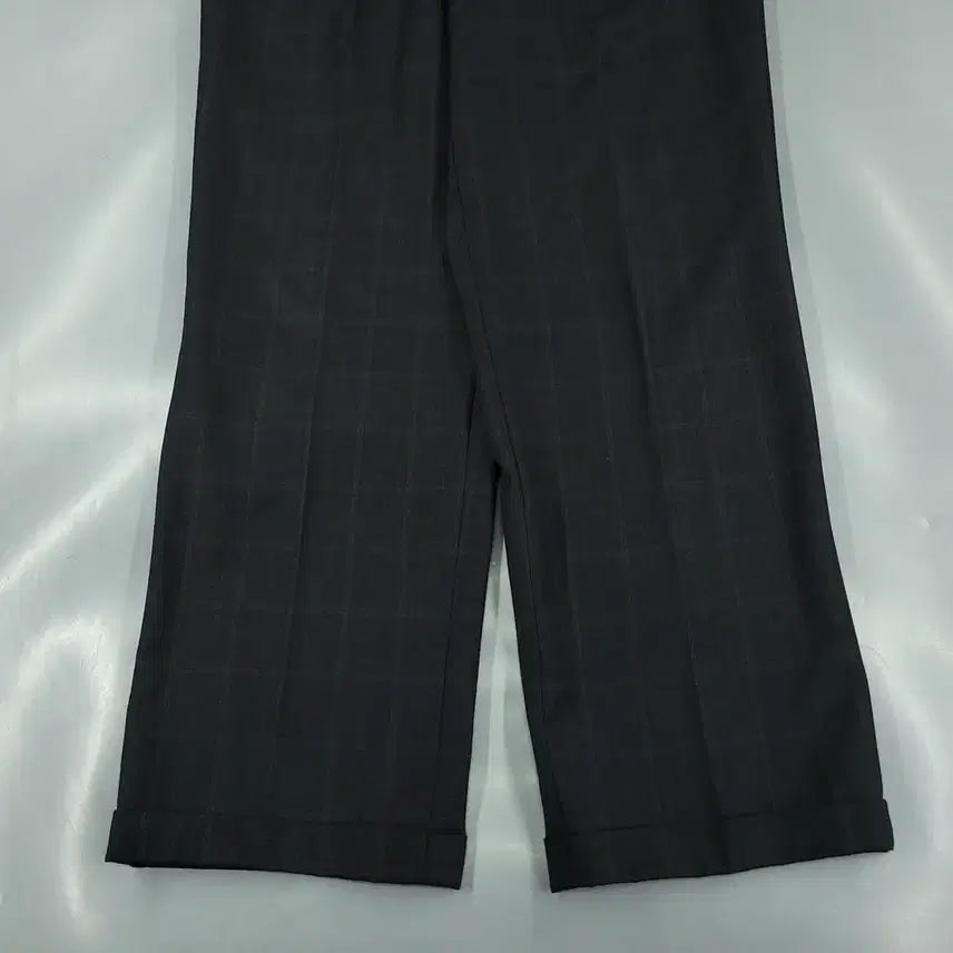 [BUNJANG] Givenchy Men Grid Pattern Trousers / GIVENCHY MEN 지방시 00s 딥그레이 딥브라운 블랙 배색 그리드