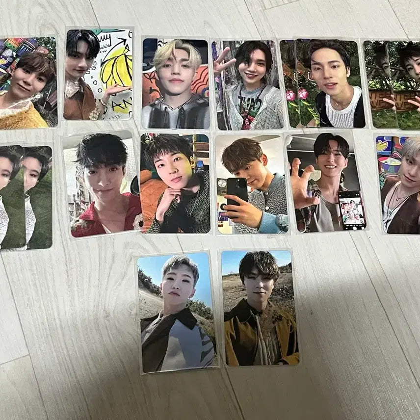 [SOLD OUT] 세븐틴 앨범 포카 17장 일괄 양도