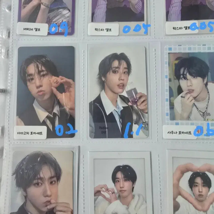 [SOLD OUT] 스키즈 포카양도 한 필릭스 승민 아이엔