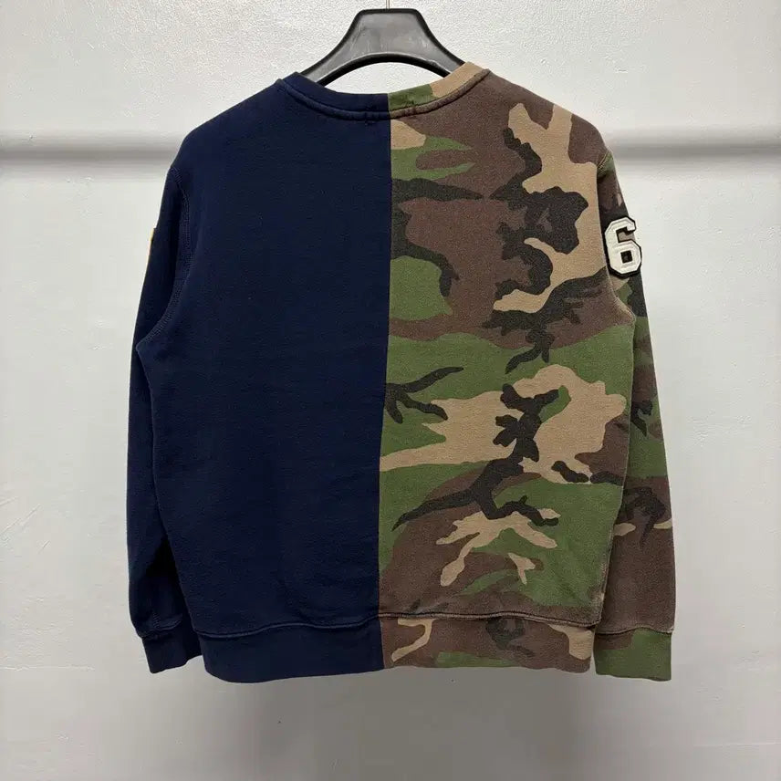 [BUNJANG] Polo Ralph Lauren Tiger Patch Sweatshirt / 폴로 랄프로렌 타이거 패치 맨투맨