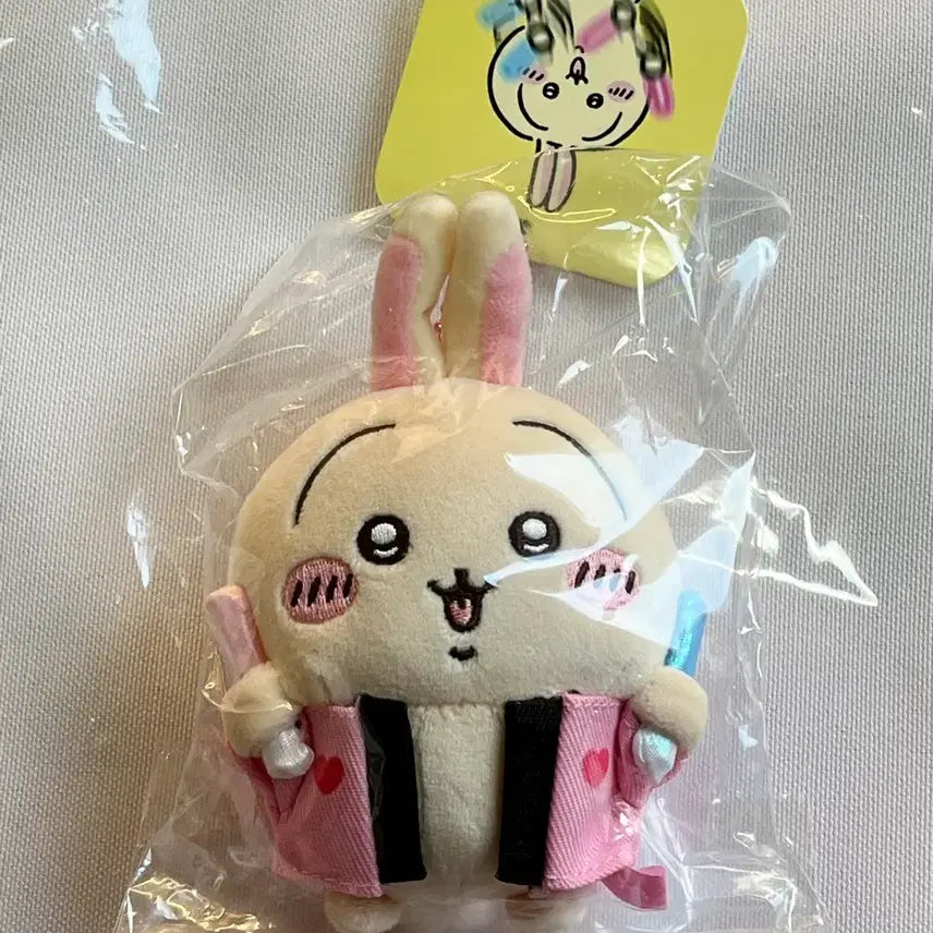 [BUNJANG] Chiikawa Usagi Mascot Doll Fanlight / 치이카와 오타쿠 팬라이트 응원봉 우사기 마스코트 인형