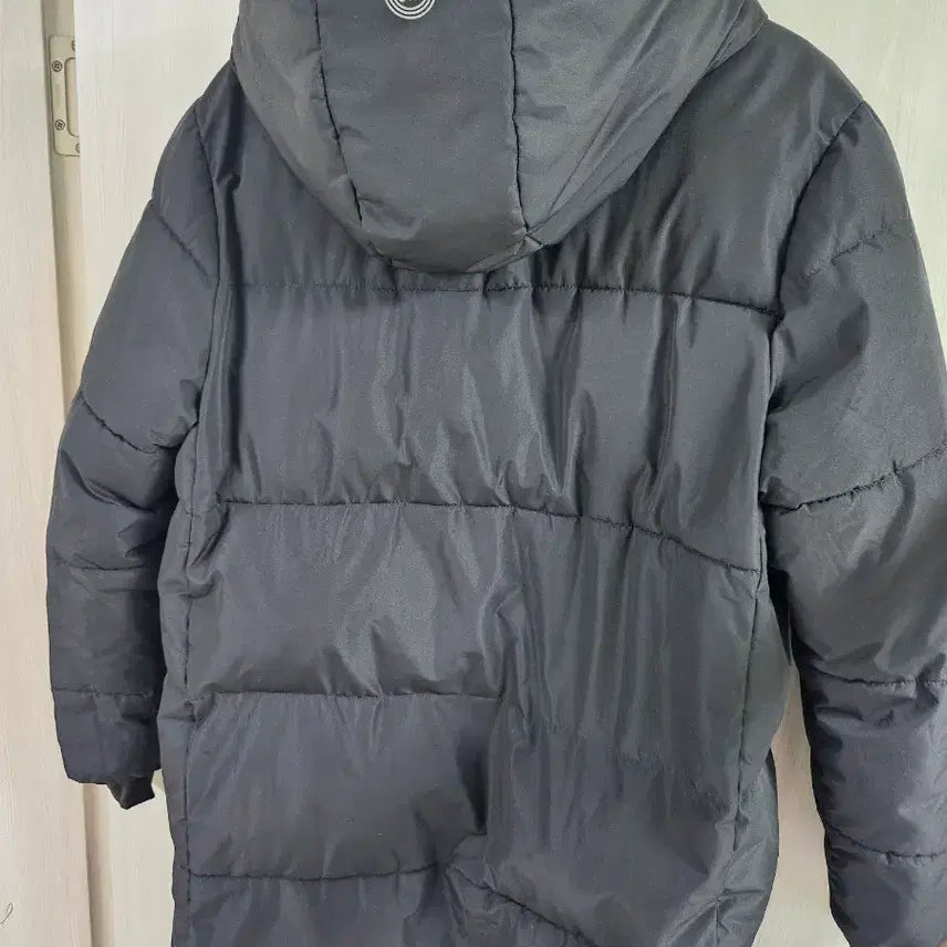 [BUNJANG] Disney Long Padded Coat Black M Unisex / 디즈니 롱패딩 코트 블랙 M 95남여 공용