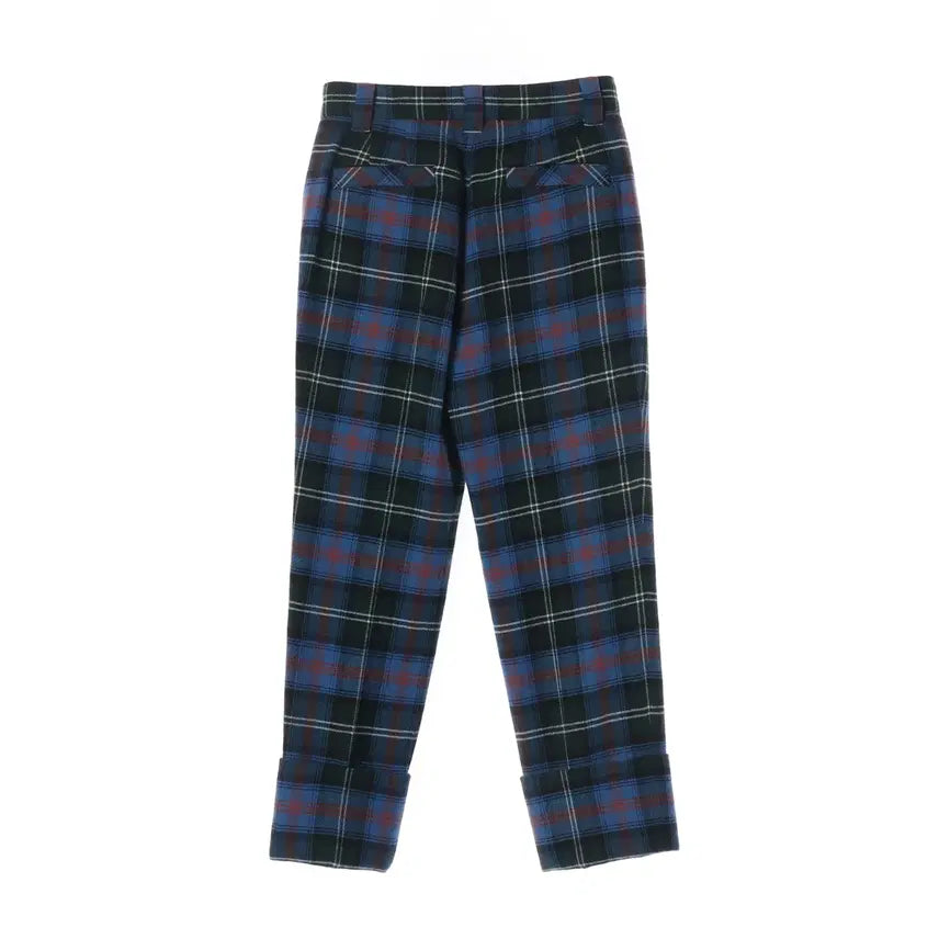 [BUNJANG] Vivienne Westwood Check Pattern Wool Pants / 비비안 웨스트우드 체크 패턴 울 팬츠