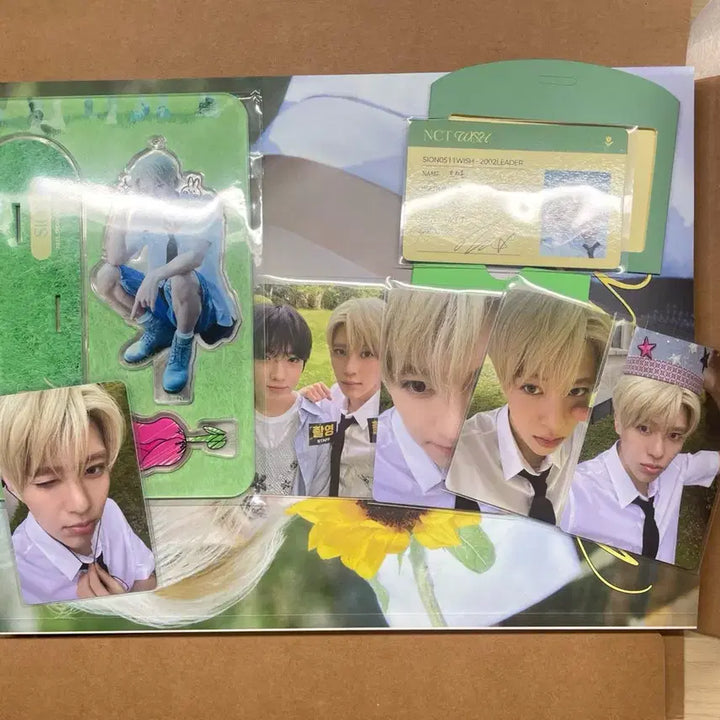 [SOLD OUT] 엔시티위시 시온 디아이콘 A타입 풀세트 + 위버스 특전 양도
