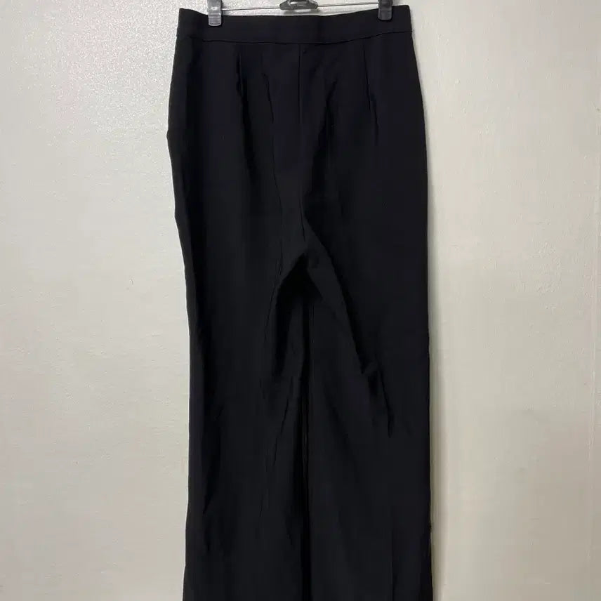 [BUNJANG] Vintage Black Basic Slacks Pants / 빈티지구 블랙 기본 슬랙스 팬츠