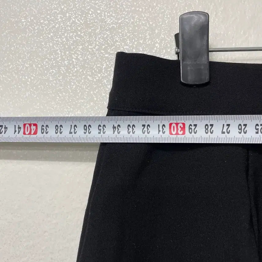 [BUNJANG] Vintage Black Basic Slacks Pants / 빈티지구 블랙 기본 슬랙스 팬츠