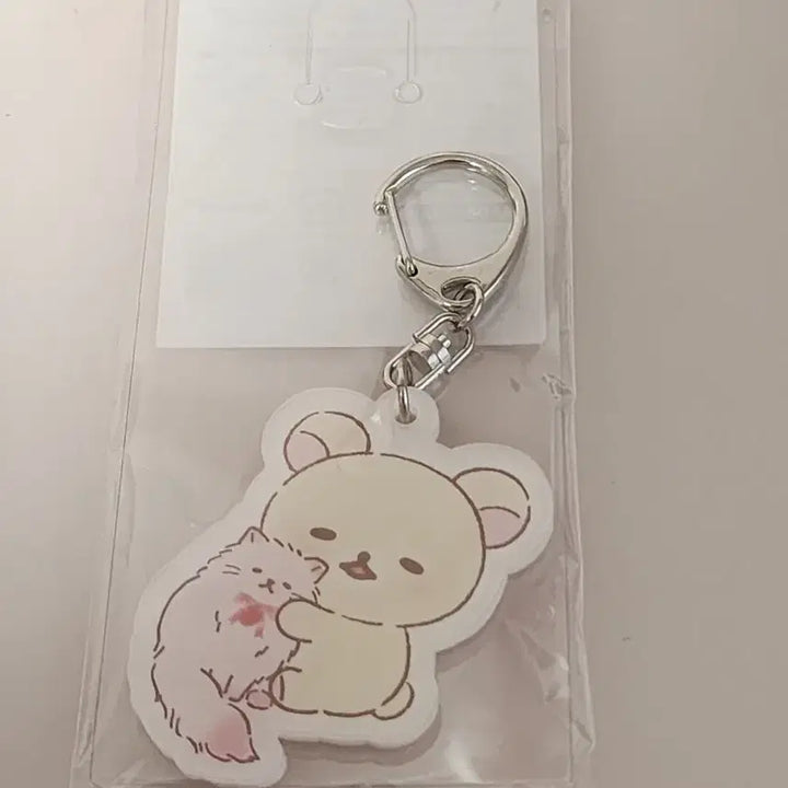 [SOLD OUT] 미개봉) 코리락쿠마 일본직구 아크릴 네임택 키링 이름표태그 고양이누이인형