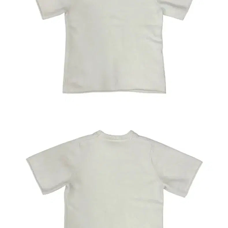 [BUNJANG] How Yu Lock Oversized Fit Short Sleeve Knit / 하우유 로크 루즈핏 반팔 니트