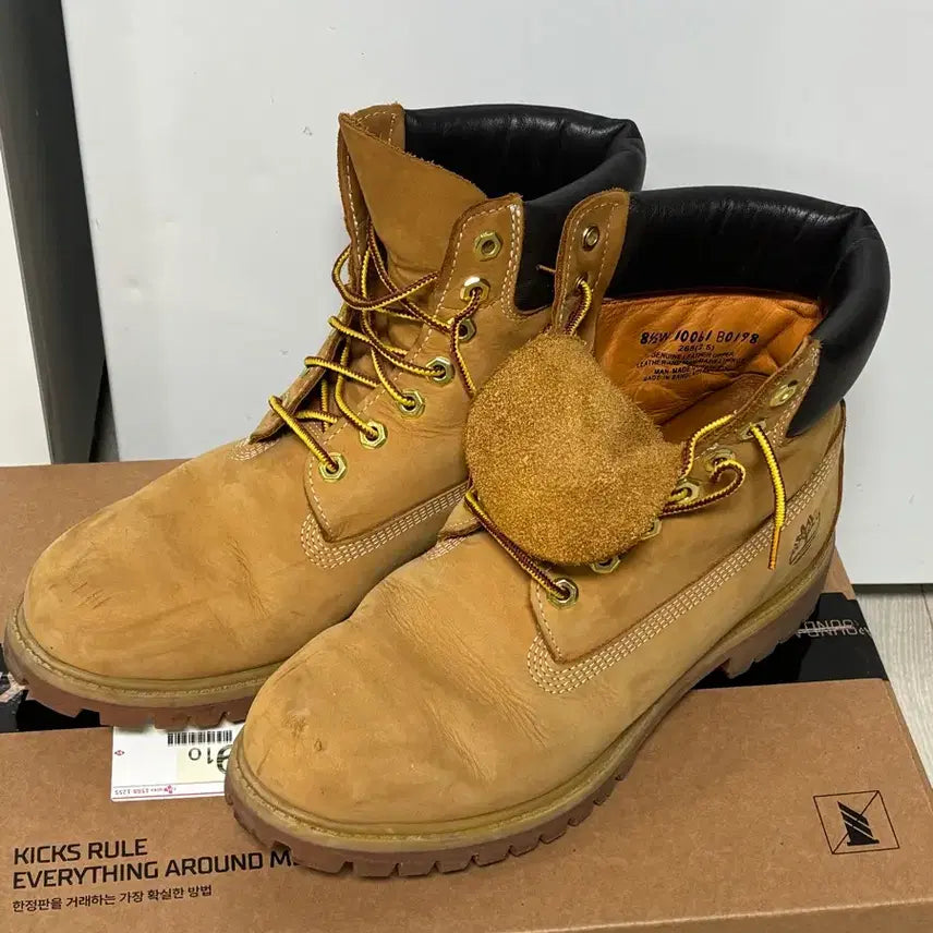 [BUNJANG] Timberland Premium 6-inch Boots / 팀버랜드 프리미엄 6인치