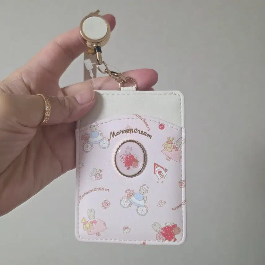 [BUNJANG] Marron Cream Card Wallet / 마론크림 캐릭터 카드지갑 릴패스