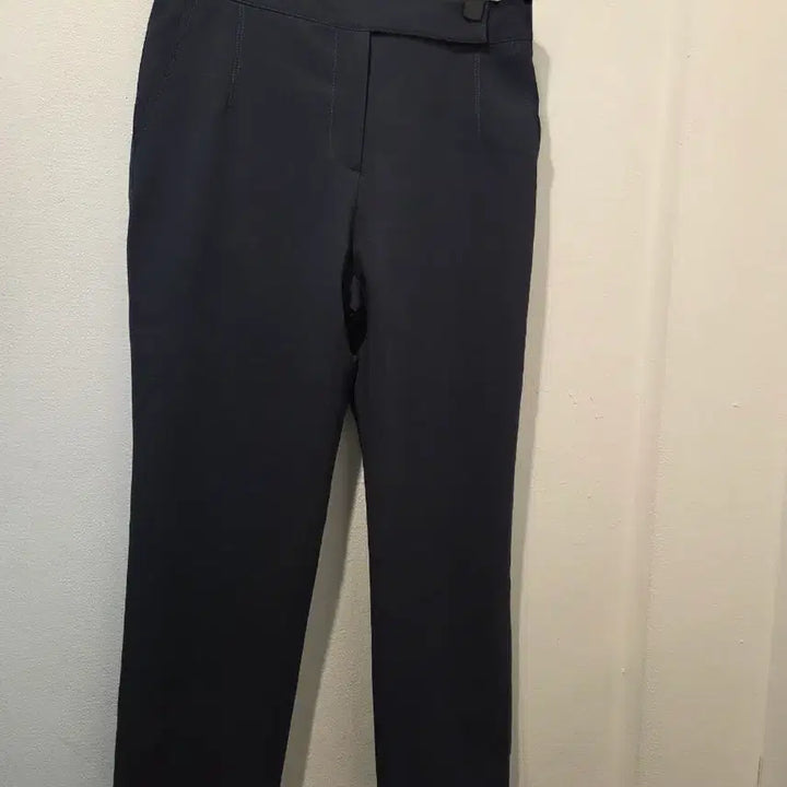 [BUNJANG] SJSJ Navy Basic Slacks Pants / SJSJ 네이비 기본 슬랙스 바지