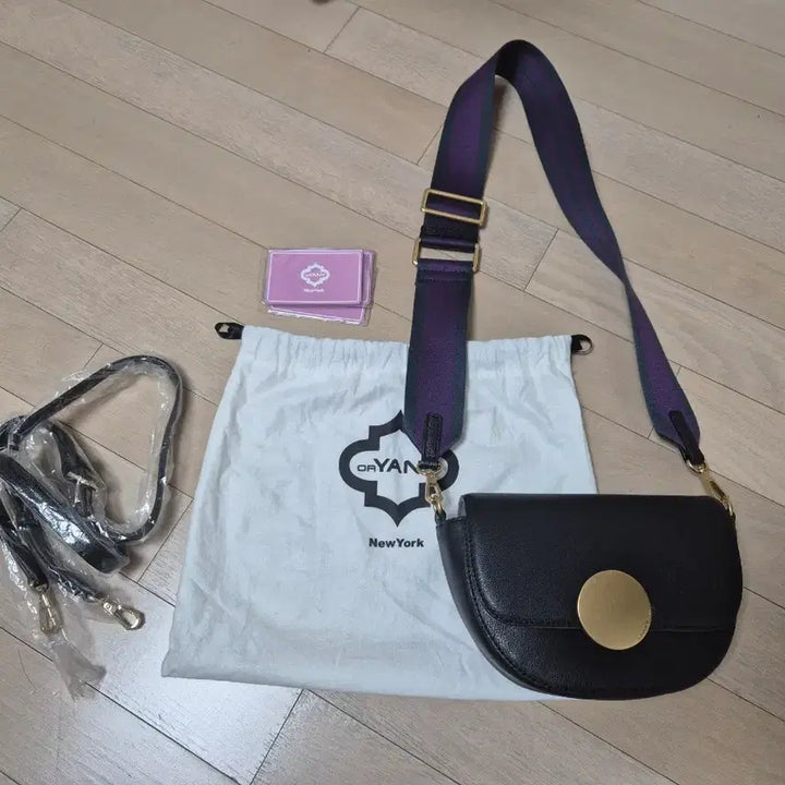 [BUNJANG] Oryany Rothy Saddle Bag, Black / 오야니 로티 새들백, 블랙