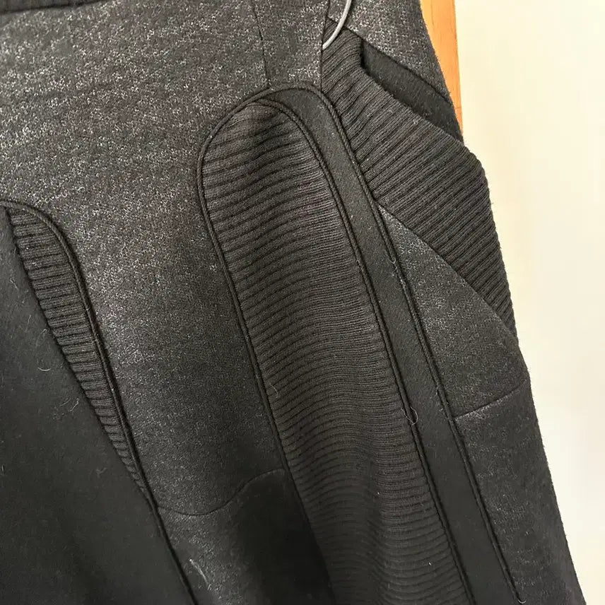 [BUNJANG] Time Charcoal Gray Wool Mini Skirt / 한섬)타임 울 차콜그레이 미니스커트