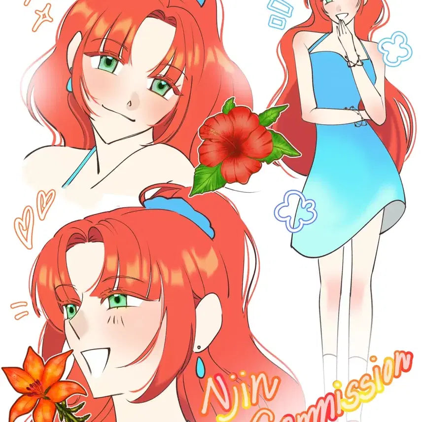 [BUNJANG] 캐릭터 프로필 간단  풀채 커미션 / 캐릭터 프로필 간단  풀채 커미션