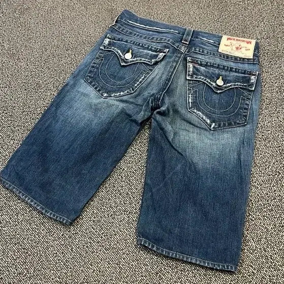 [BUNJANG] True Religion Denim Shorts / 트루릴리젼 청 데님 반바지32