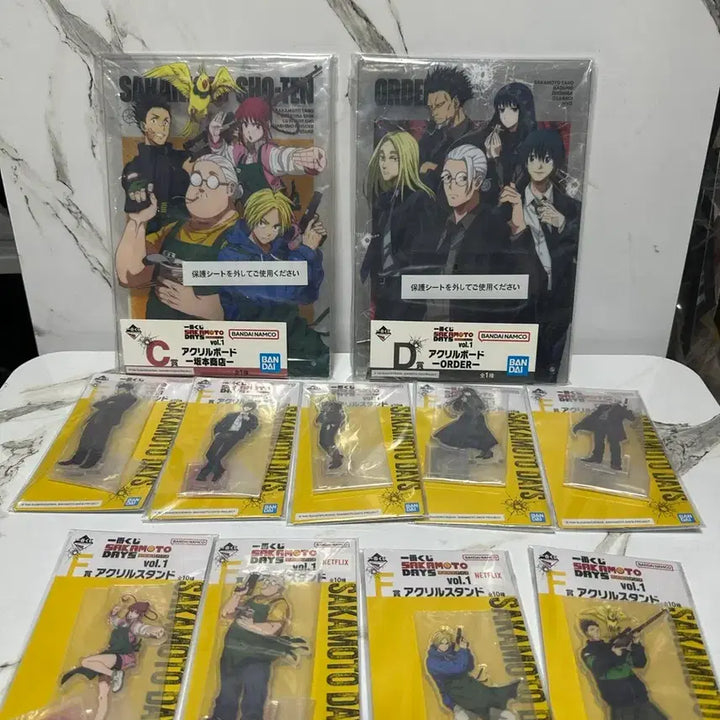[SOLD OUT] 사카모토 데이즈 제일복권 Vol.1 피규어 일괄판매!