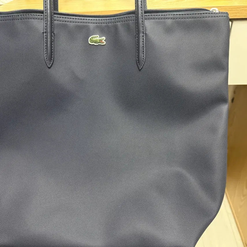 [BUNJANG] Lacoste Leather Eco Bag / 라코스테 가죽 에코백