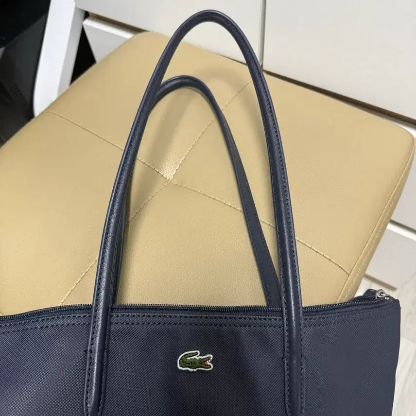 [BUNJANG] Lacoste Leather Eco Bag / 라코스테 가죽 에코백