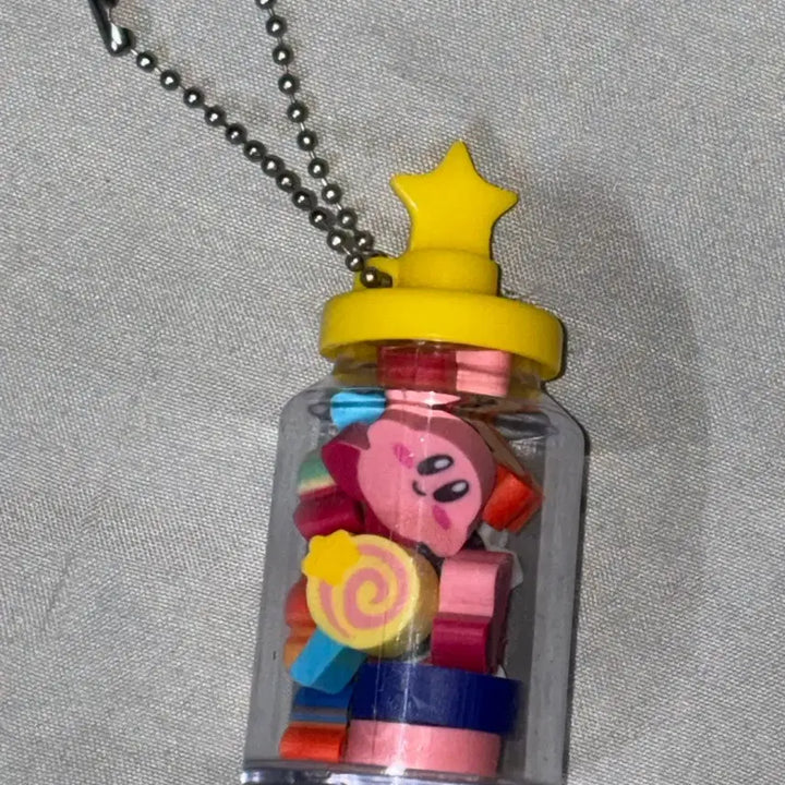[BUNJANG] Kirby Mini Eraser Keychain / 별의 커비 미니 지우개 키링