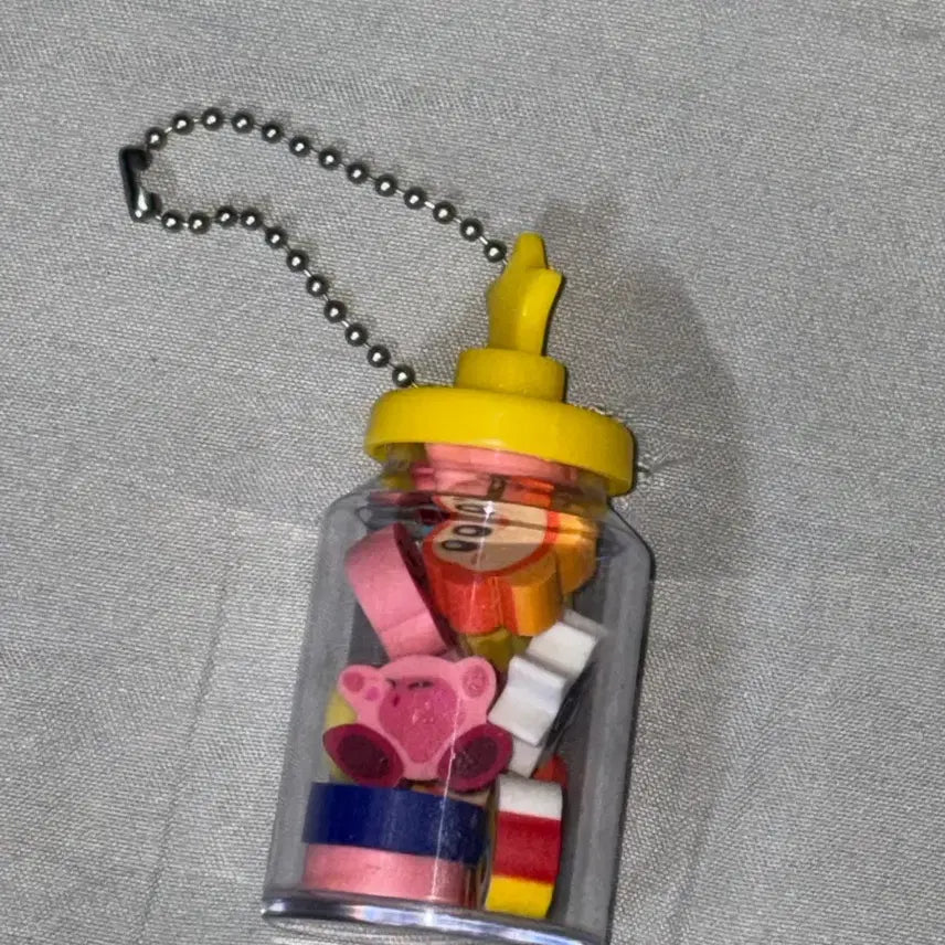 [BUNJANG] Kirby Mini Eraser Keychain / 별의 커비 미니 지우개 키링