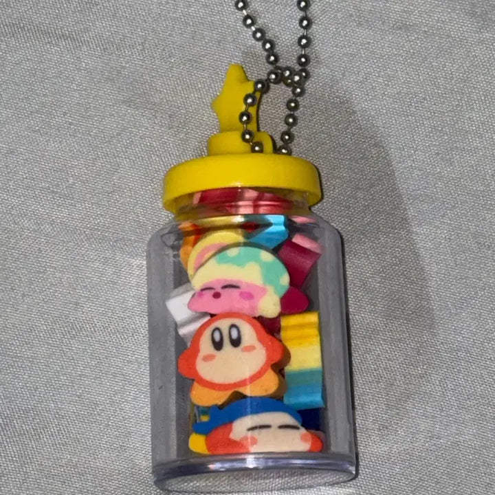 [BUNJANG] Kirby Mini Eraser Keychain / 별의 커비 미니 지우개 키링