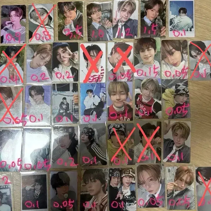 [SOLD OUT] 투어스 포카 공굿 엽서 띠부씰 양도 판매