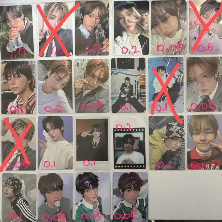 [SOLD OUT] 투어스 포카 공굿 엽서 띠부씰 양도 판매