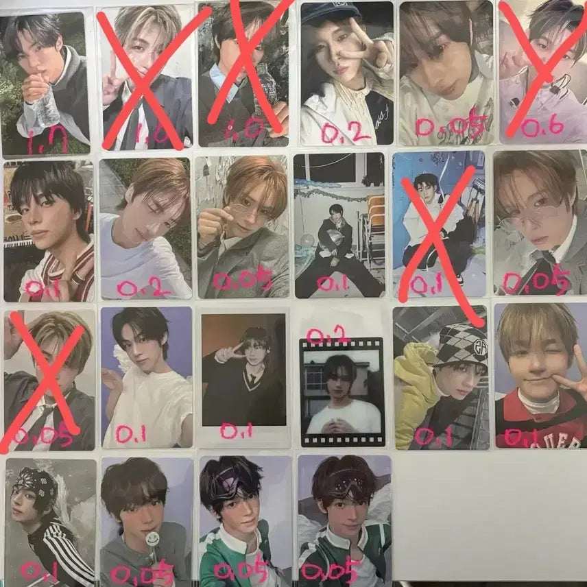 [SOLD OUT] 투어스 포카 공굿 엽서 띠부씰 양도 판매