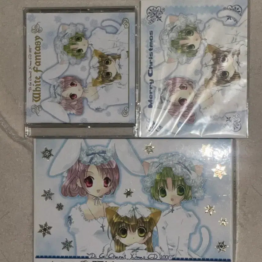 [BUNJANG] Di Gi Charat White Fantasy CD / Di Gi Charat 화이트 판타지 CD 디지캐럿