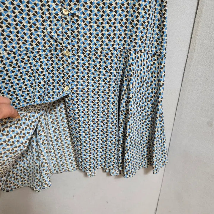 [BUNJANG] Juke Patterned Stylish Dress 55 / 쥬크 패턴멋스런 원피스 55  n2503