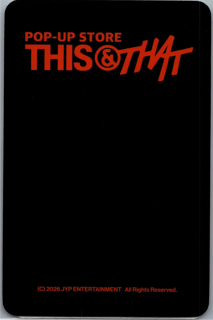 Stray Kids "THIS &amp; THAT" - POP-UP Store Offciail MD Event Photocard [26.08.10]