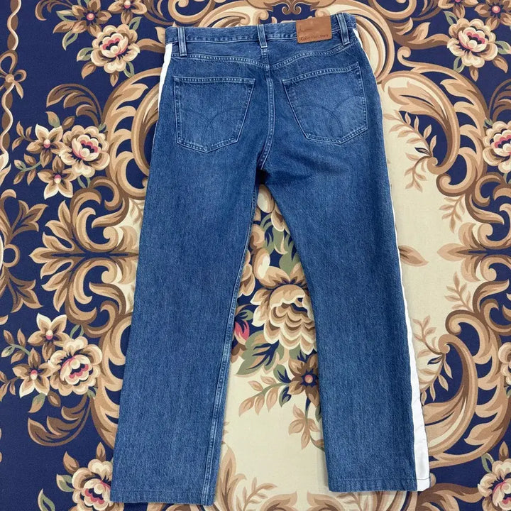[BUNJANG] Calvin Klein Side Line Denim Pants / (34)캘빈클라인 Calvinklein 사이드라인 데님팬츠